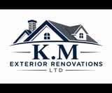 Company/TP logo - "K.M Exterior Renovations Ltd"