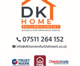 Company/TP logo - "DK Home Refurbishment"