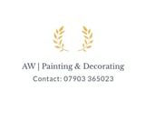 Company/TP logo - "A W Painting & Decorating"