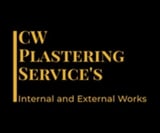 Company/TP logo - "CW Plastering Services"