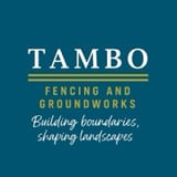 Company/TP logo - "Tambo Fencing & Groundworks"