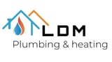 Company/TP logo - "LDM Plumbing and Heating"