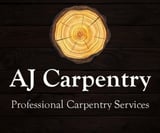 Company/TP logo - "AJA Carpentry"