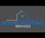 Company/TP logo - "Moore Roofing"