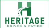 Company/TP logo - "Heritage Drives & Patios"
