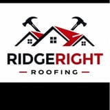 Company/TP logo - "RidgeRight Roofing"