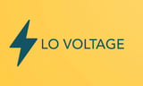 Company/TP logo - "L.O. VOLTAGE"