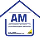 Company/TP logo - "Am plumbing &  heating"