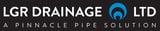 Company/TP logo - "LGR DRAINAGE LTD"