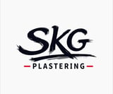 Company/TP logo - "SKG Plastering"