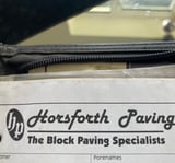 Company/TP logo - "Horsforth Paving"