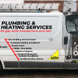 Company/TP logo - "M T Plumbing & Heating Services"