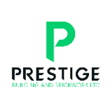 Company/TP logo - "PRESTIGE BUILDING & BRICKWORK LTD"