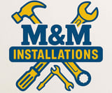 Company/TP logo - "MM Installations"