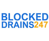 Company/TP logo - "Blocked Drains 247"