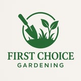 Company/TP logo - "First Choice Gardening"