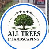 Company/TP logo - "All Trees & Landscaping"