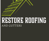 Company/TP logo - "Restore Roofing & Gutters"