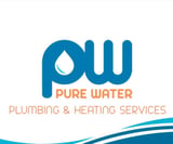 Company/TP logo - "Pure Water Plumbing & Heating"