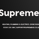 Company/TP logo - "Supreme Heating & Electrical ltd"