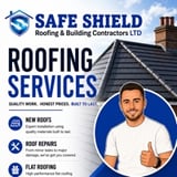Company/TP logo - "Safe Shield Building Roofing Contractors Ltd"