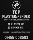 Company/TP logo - "EB Plastering Services"