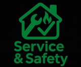 Company/TP logo - "Service & Safety "