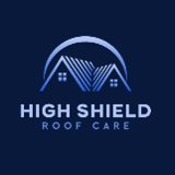 Company/TP logo - "High Shield Roof Care"