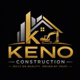 Company/TP logo - "Keno Construction"