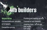 Company/TP logo - "WB Builders"