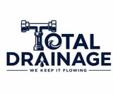 Company/TP logo - "Total Drainage"