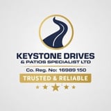 Company/TP logo - "Key Stone Drives Patio Specialists LTD"