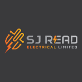 Company/TP logo - "SJ READ ELECTRICAL"