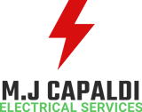 Company/TP logo - "M J Capaldi"