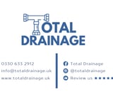 Company/TP logo - "Total Drainage"