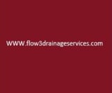Company/TP logo - "Flow 3 Drainage Services"