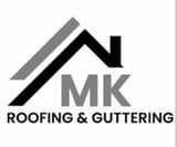 Company/TP logo - "MK Roofing & Guttering"