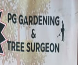 Company/TP logo - "PG Gardening & Tree Surgeon"