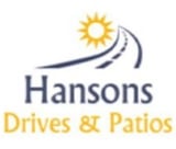 Company/TP logo - "Hansons Drives & Patios"