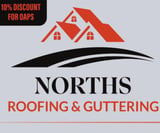 Company/TP logo - "Norths Roofing & Property Maintenance"
