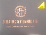Company/TP logo - "9 Heating & Plumbing"