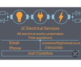 Company/TP logo - "JC Electrical"