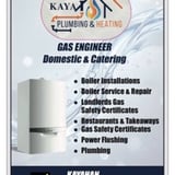 Company/TP logo - "kaya heating and plumbing"
