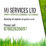 Company/TP logo - "M.J.SERVICES"