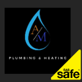 Company/TP logo - "A.M Plumbing & Heating"