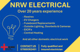 Company/TP logo - "NRW Electrical"