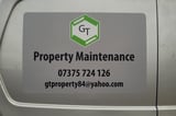 Company/TP logo - "GT Property Maintenance "