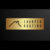 Company/TP logo - "Sharper Roofing"