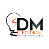 Company/TP logo - "DM Electrical"