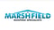 Company/TP logo - "Marshfield Roofing"